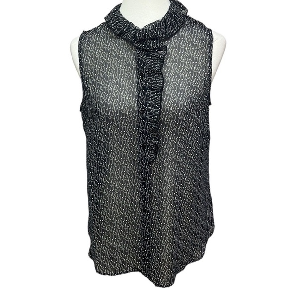 CAbi Music Note Print Blouse - Picture 3 of 9